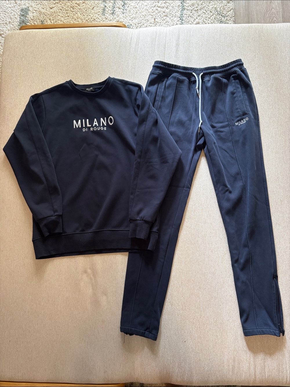Milano Di Rouge Navy Sweatshirt and Joggers Set